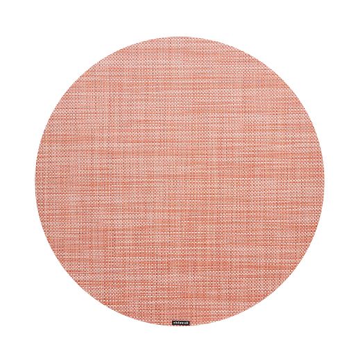 Chilewich EasyCare Mini Basketweave Round Placemats West Elm