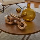 5 Link Wood Decorative Object