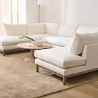 Hargrove 3-Piece U-Shaped Bumper Chaise Sectional (140&quot;)