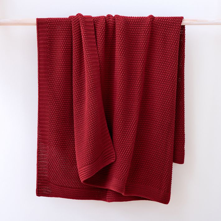 Cotton Knit Throws - Clearance | West Elm