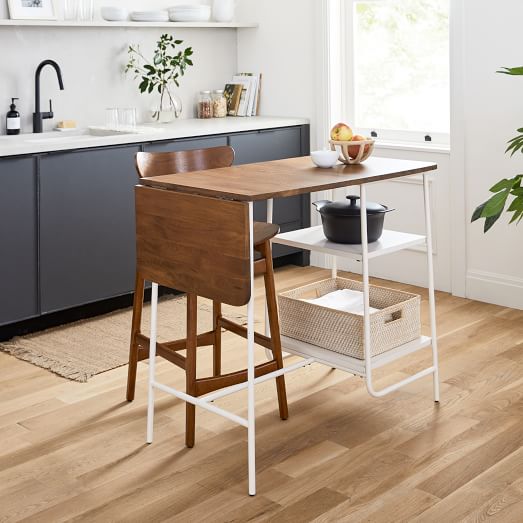 Cece Expandable Kitchen Island West Elm