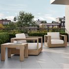 Telluride Outdoor Swivel Chairs &amp; Side Table (29&quot;) Set