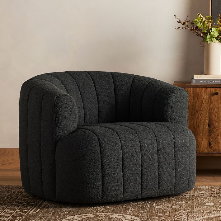 Sama'a Swivel Chair | West Elm