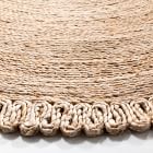 Round Concentric Jute Rug