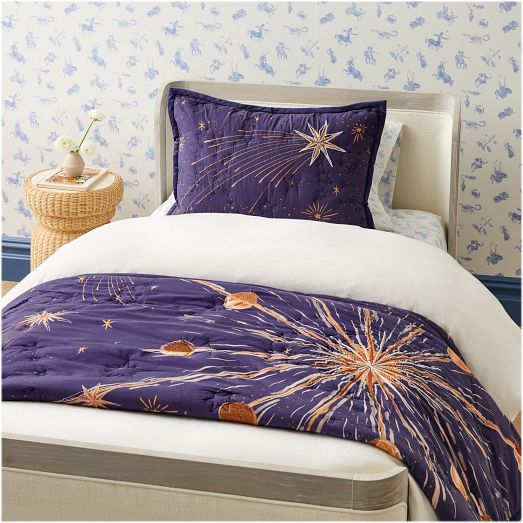 New West Elm offers Blue King Duvet Cover