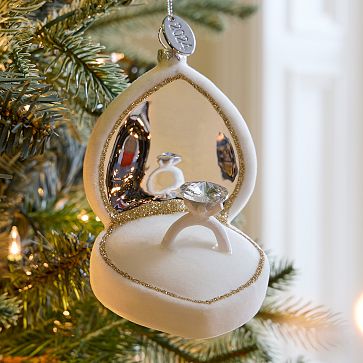 Glass Ring Ornament | West Elm