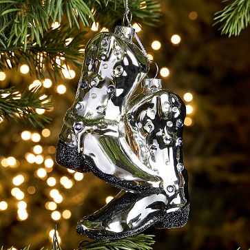 Cowboy boot ornament online