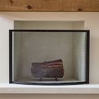 Industrial Fireplace Screen