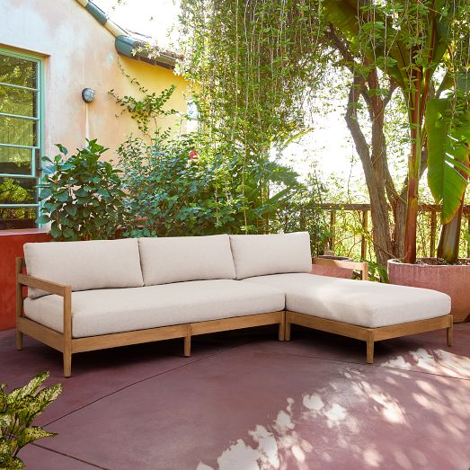 Build Your Own Playa Outdoor Sectional West Elm
