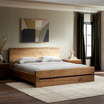 Perlman Reclaimed Wood Bed | West Elm