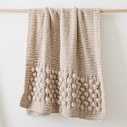 Chunky Bauble Knit Throw