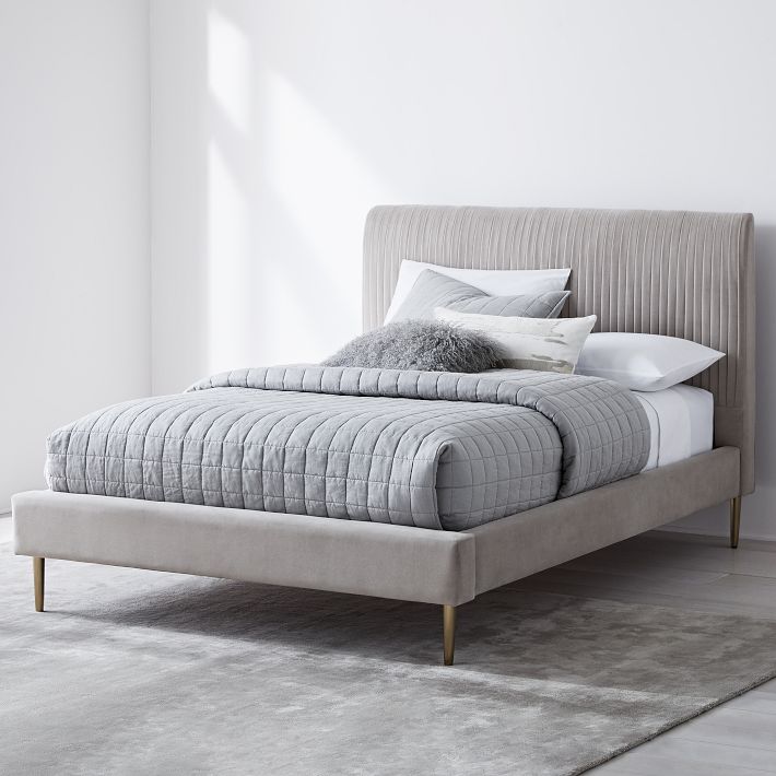 Roar & Rabbit&#8482; Pleated Upholstered Bed