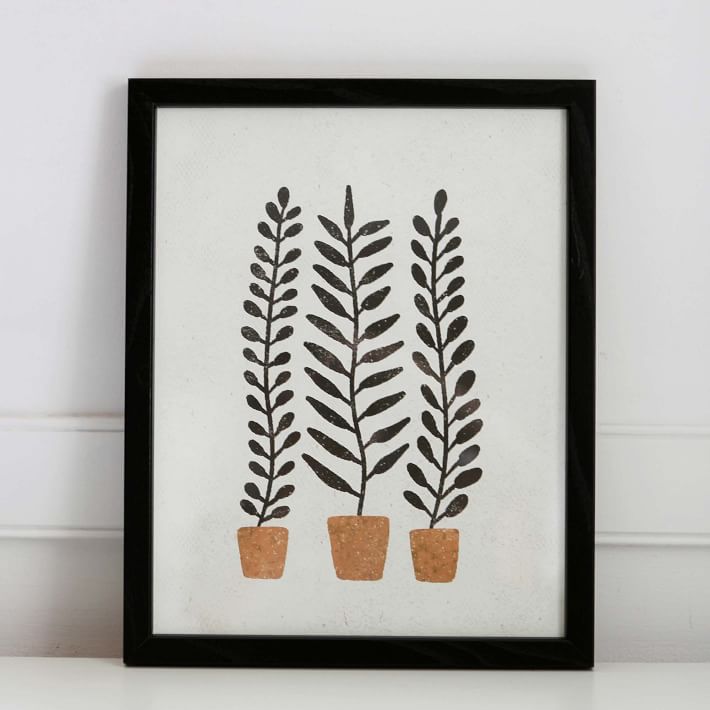 Pauline Stanley Studio Wall Art - Potted Ferns