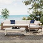 Portside Outdoor 4-Piece L-Shaped Sectional (125&quot;)