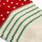 Fair Isle Knit Stocking - Snowmen