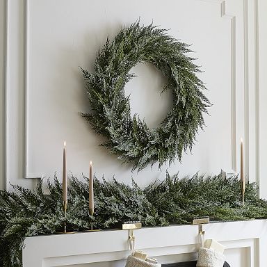 Christmas garland clearance discount