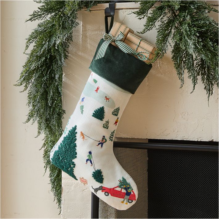West Elm Christmas Stockings