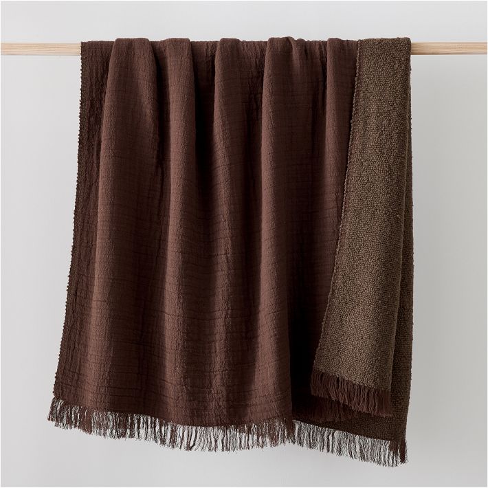 Boucle Gauze Throw
