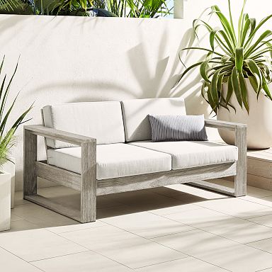 Loveseat Outdoor Garden West Elm