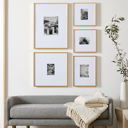 The Small-Space Classic Gallery Frames Set (Set of 5) | West Elm