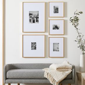 The Small-Space Classic Gallery Frames Set (Set of 5) | West Elm