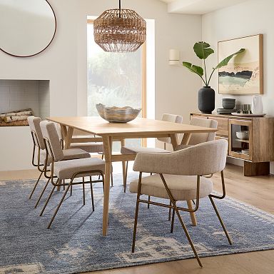 West elm wire frame dining chair discount