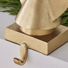 Metal Angel Stocking Holder - Brass