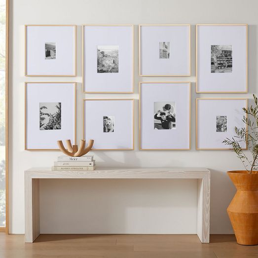 The Long Hallway Classic Gallery Frames Set (Set of 8) | West Elm