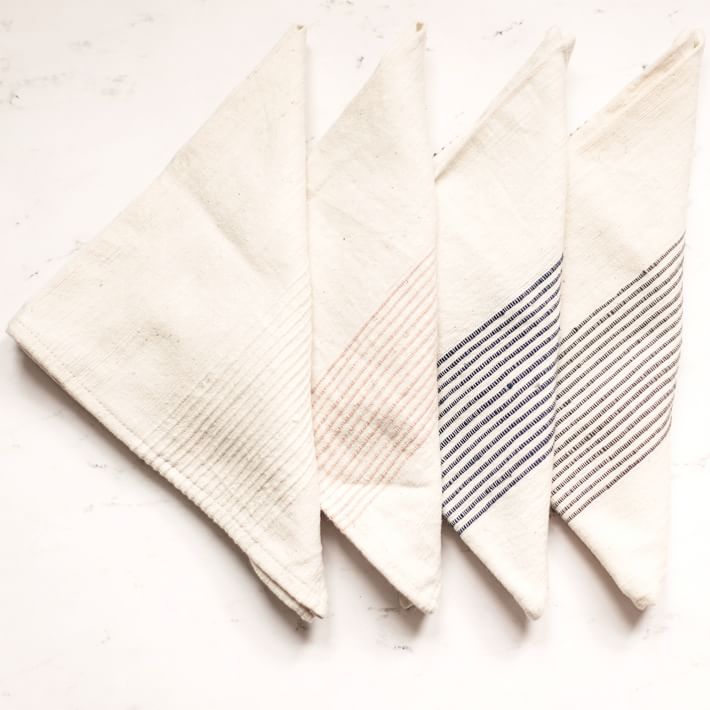 3 of each color- Woven Napkins