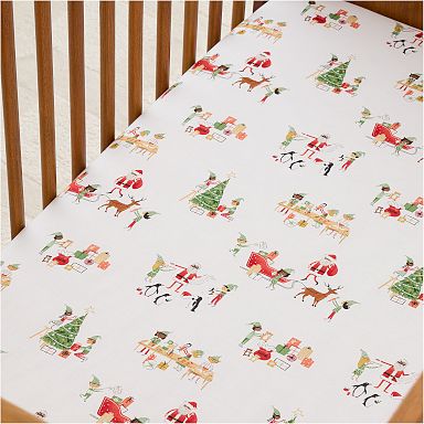 Christmas Crib Bedding West Elm