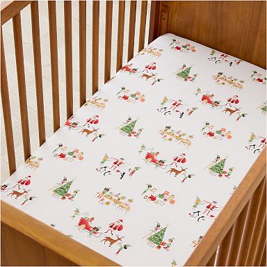 Christmas crib sheets top
