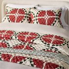 Andrew Ludick Folk Quilt &amp; Shams