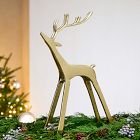 Rough Cast Reindeer - Antique Bronze