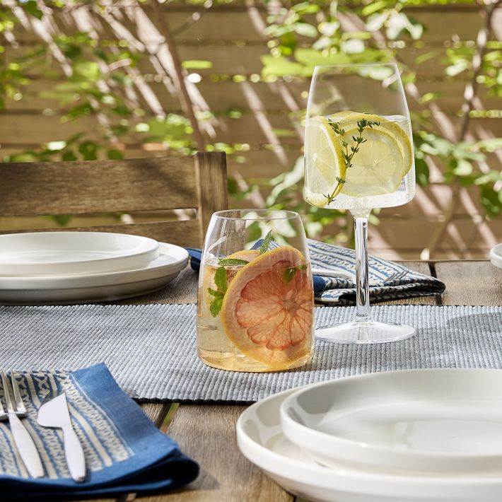 Harper Acrylic Drinkware-All Purpose Glass (Stem)-Set of 4
