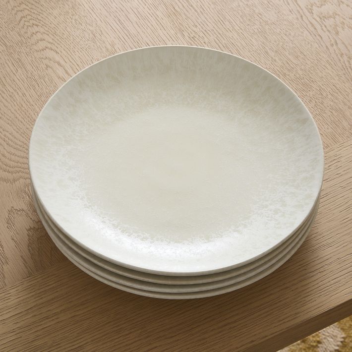 Image showcasing Oyku Stoneware Dinner Plate Sets | West Elm