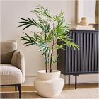 Faux Potted Fern Tree