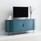 Perforated Metal Media Console (67&quot;)