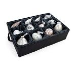 Christmas Ornament Storage Box w/ Adjustable Dividers