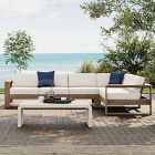 Portside Outdoor 4-Piece L-Shaped Sectional (125&quot;)