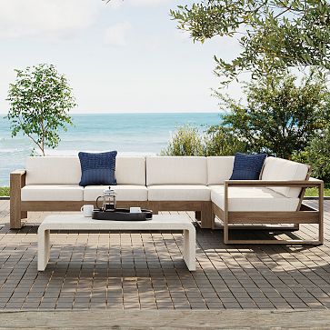 Build Your Own Portside Outdoor Sectional West Elm