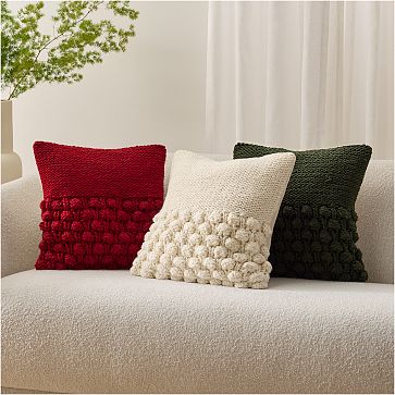 Knitted pillow covers best sale