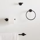 Modern Overhang Bathroom Hardware &ndash; Dark Bronze