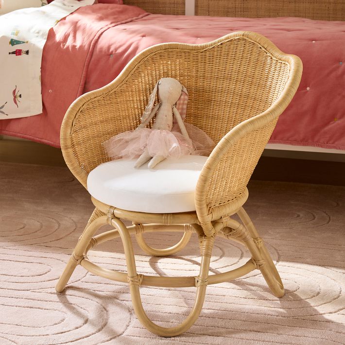 Childrens rattan chair sale