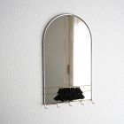 SZKLO Glass Arched Mirror Wall Organizer