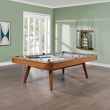 HB Home Pool Table w Rack West Elm