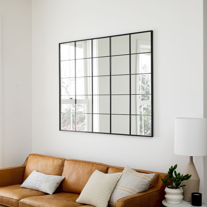 Raven Window Metal Wall Mirrors