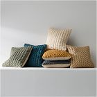 Braided Jersey Pillow Cover