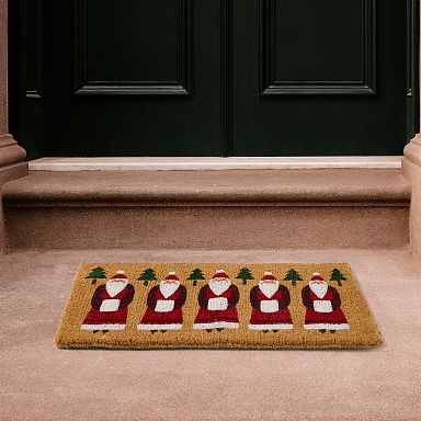 Folk Santa Doormat