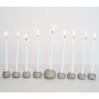 Keraclay Stoneware Menorah Set