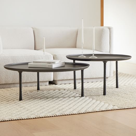 West elm shadow box coffee table discount